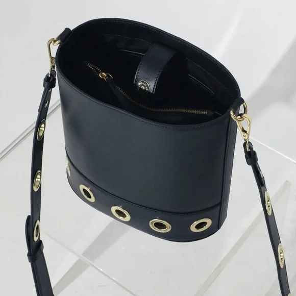 Cleobella Rochelle Bucket Bag- Black - Picture 3 of 4